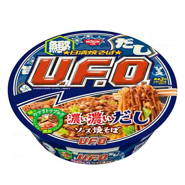 Big Bowl UFO Yakisoba con salsa dashi 113g, Nissin